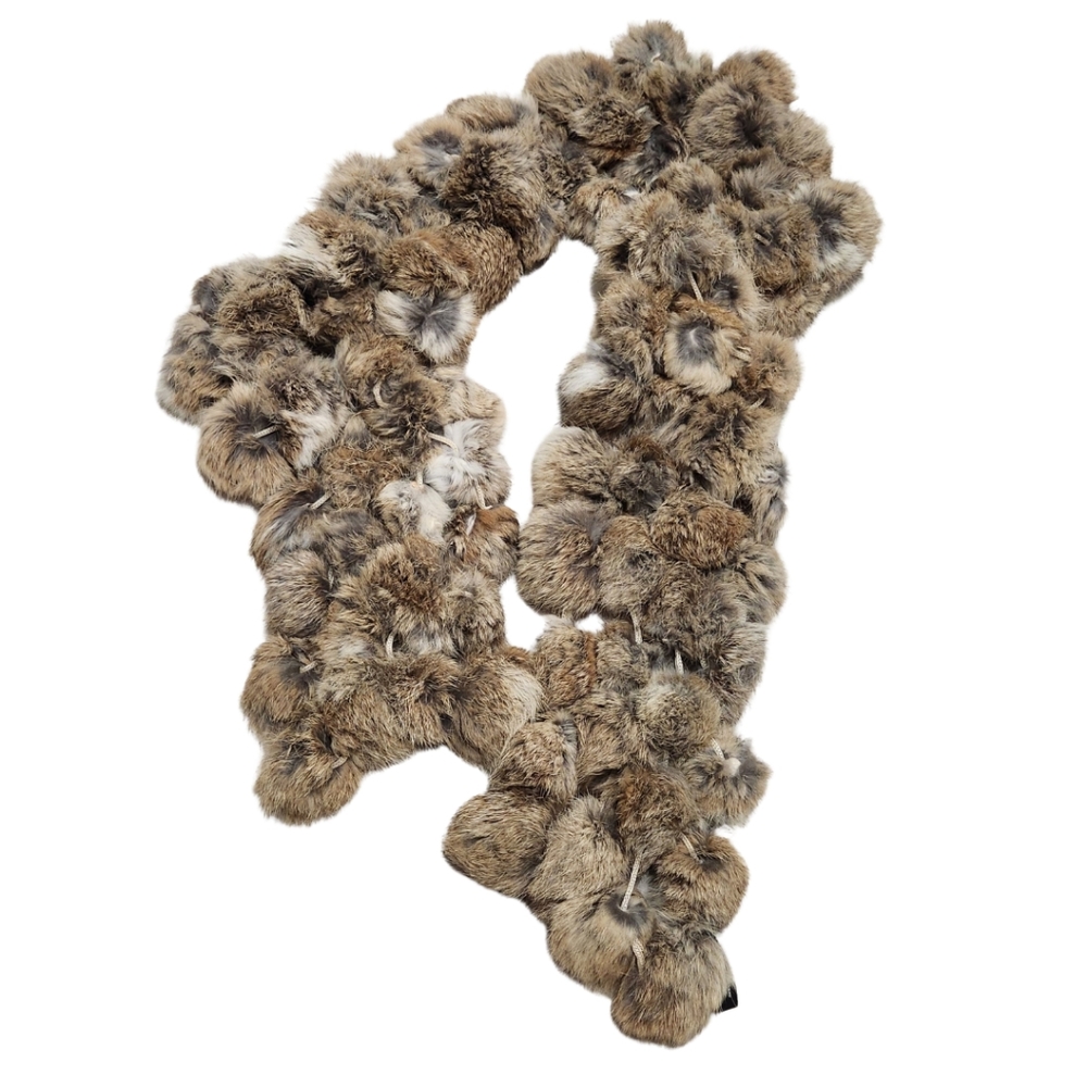 Valerie Stevens Rabbit Fur Scarf